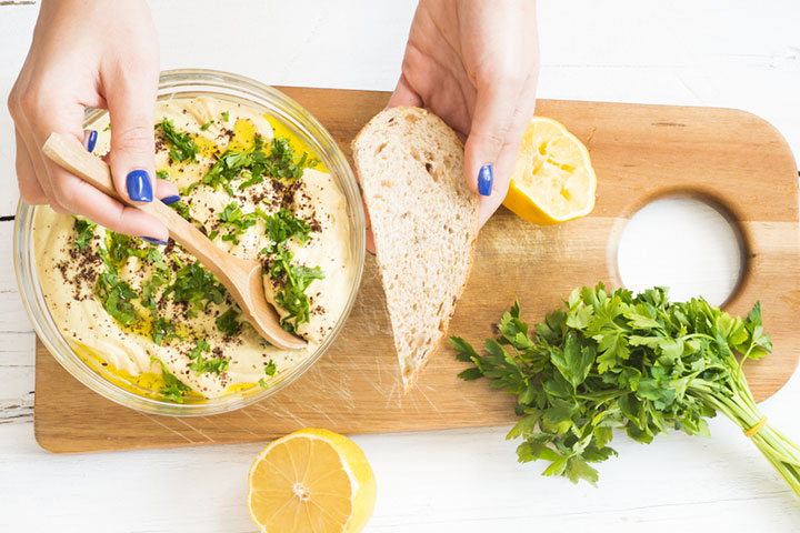 Eating hummus during pregnancy could add to your daily calcium intake