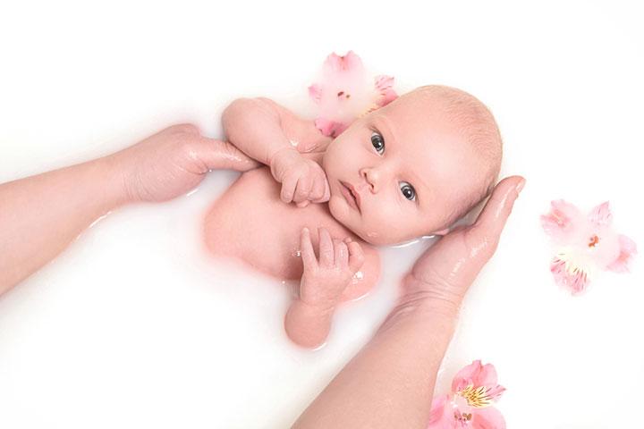Baby outlet bath milk