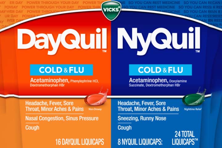 NyQuil and DayQuil for could and cough