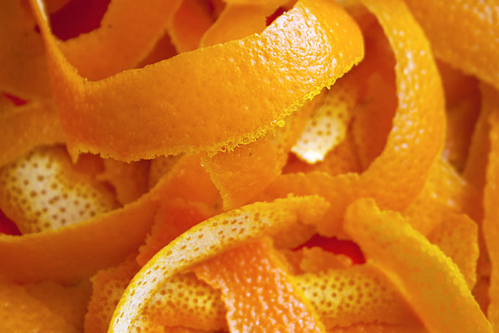 Orange peels contain double the amount of vitamin C than the fruit