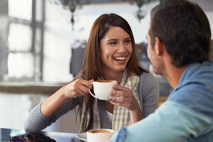 Positive body language is a sign of a good date