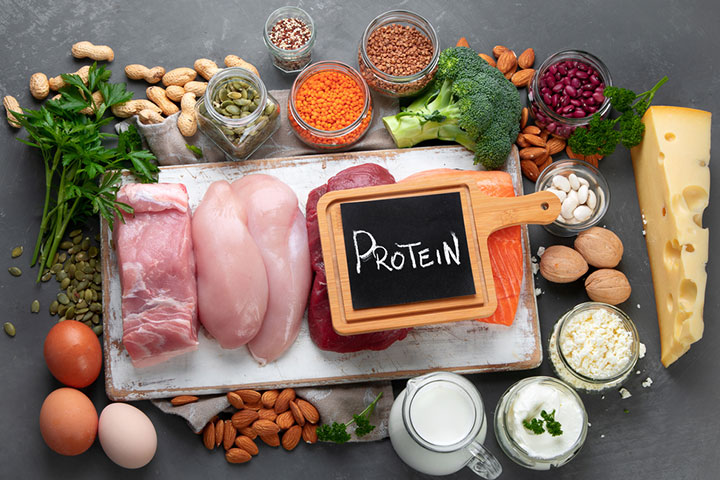 Protein is a source of energy to our body. 