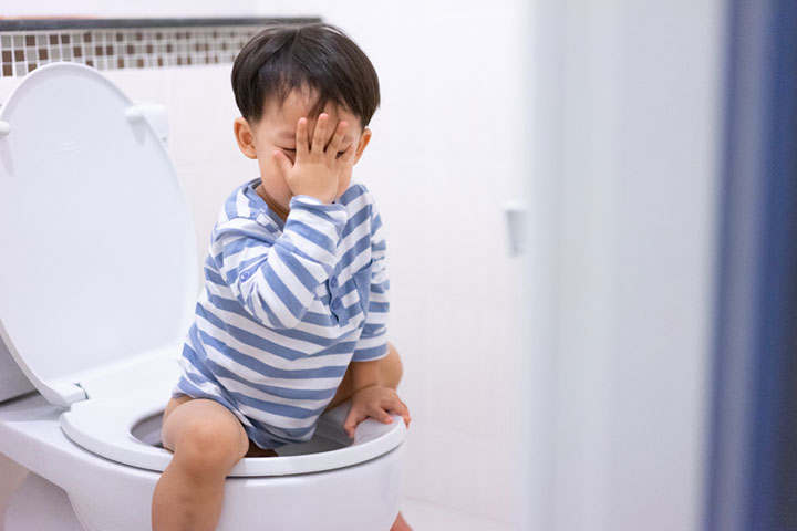 Seek medical care when the toddler also has severe constipation