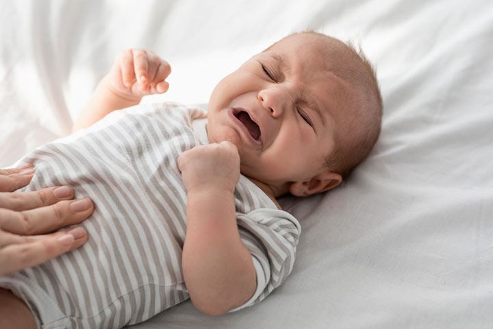 Stomach problems may cause excessive wailing in the little one