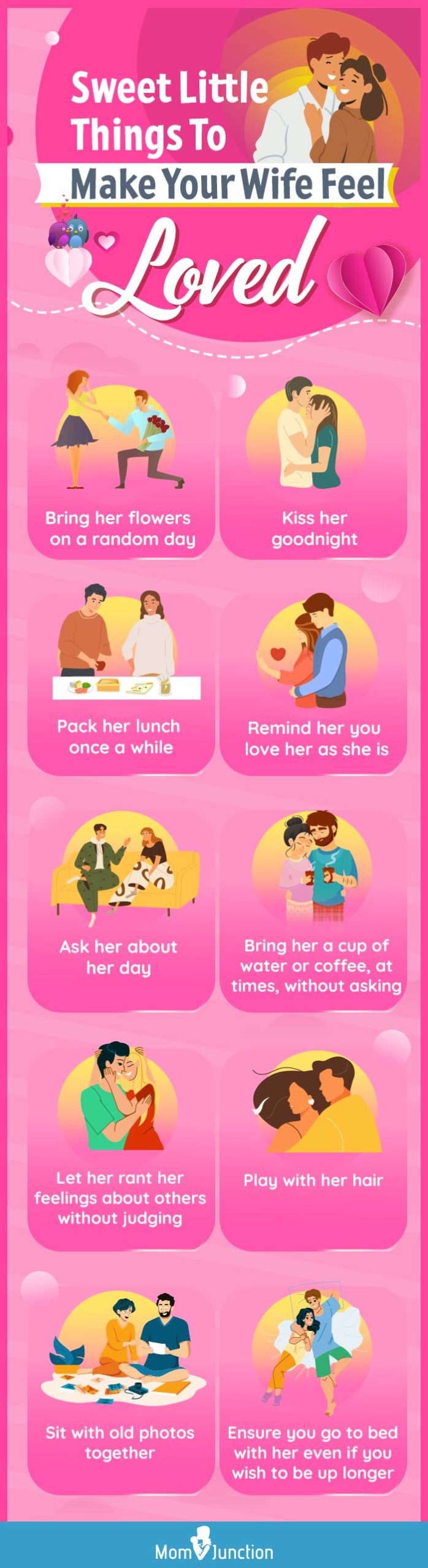 29 Ways To Romance Your Wife
