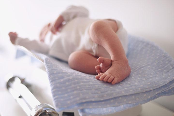 Talk to a pediatrician if baby does not gain enough weight