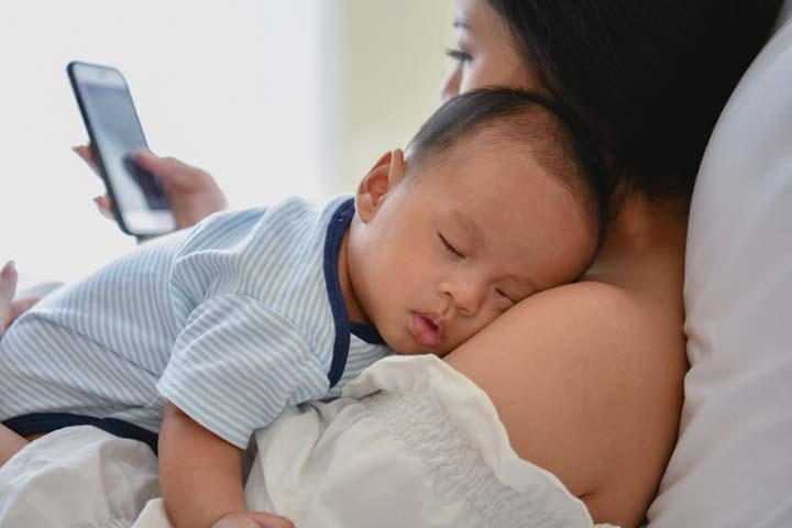 This app helps you track details of your last breastfeeding session