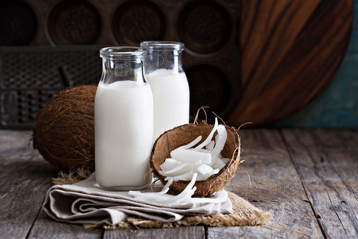 Use coconut cream in place of milk during pregnancy