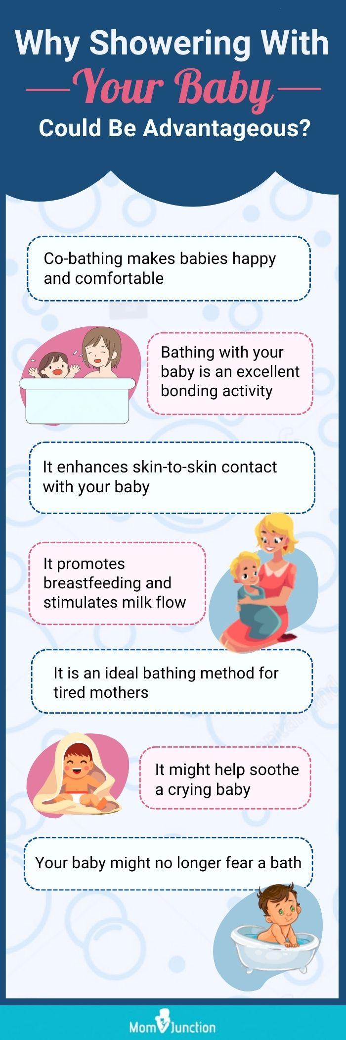 Showering With Baby How To Do Safety And Precautions