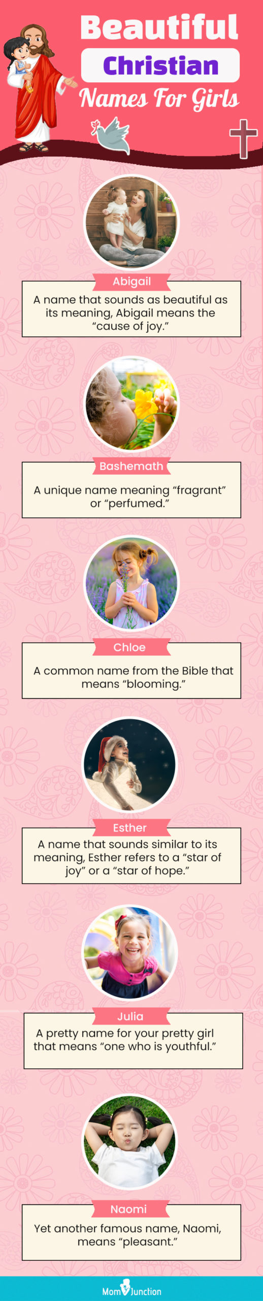 21 Unique Christian Baby Girl Names that start with B