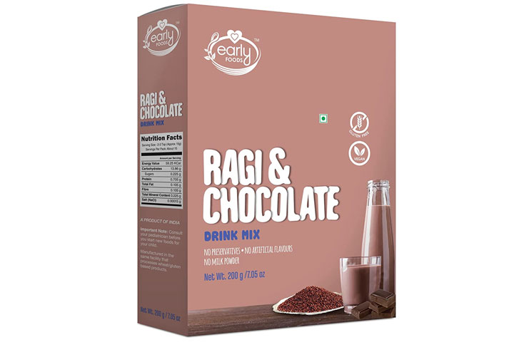 Early Foods Organic Ragi & Chocolate Drink Mix