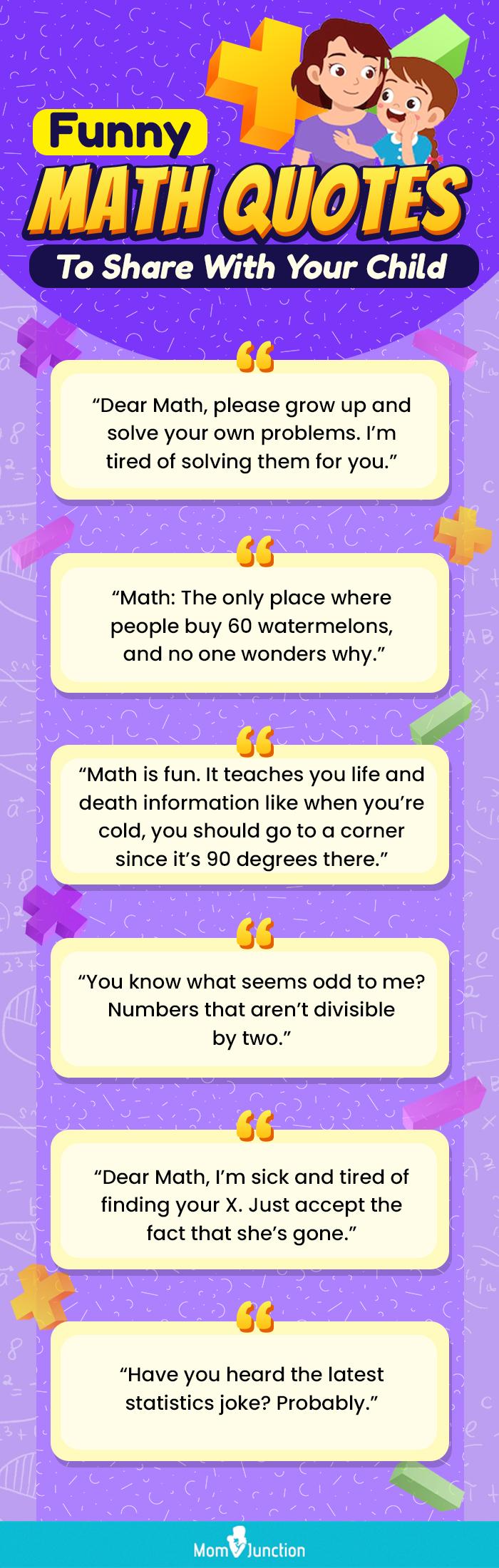 math sayings for students