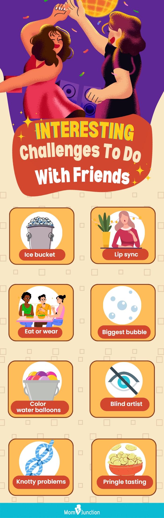 101 fun challenges for friends