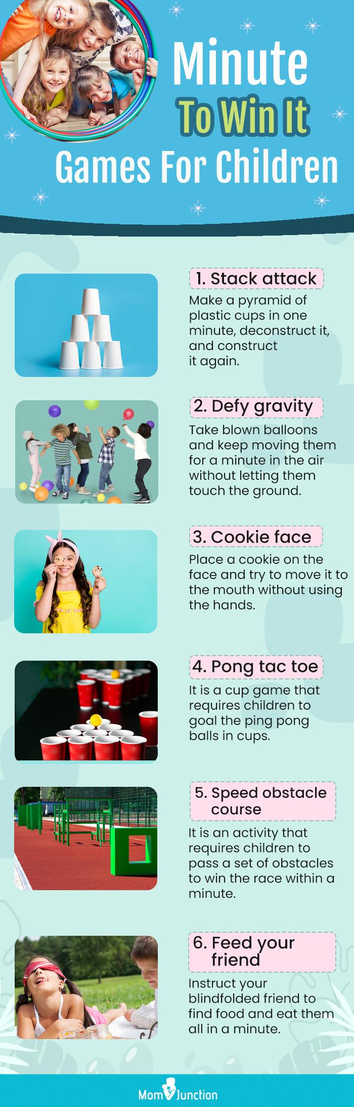 29 Exciting and Easy One minute Games For Kids