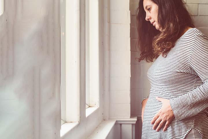 Pregnant woman worried about false labor