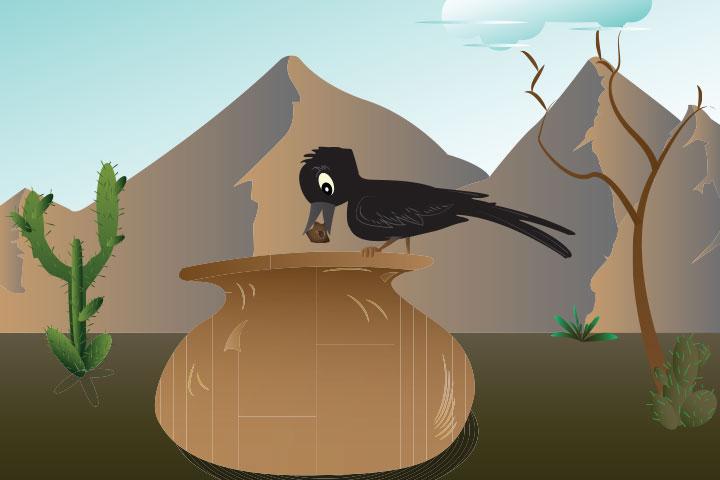 Thirsty crow outlet story for kids