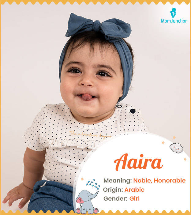Aaira, a girl name