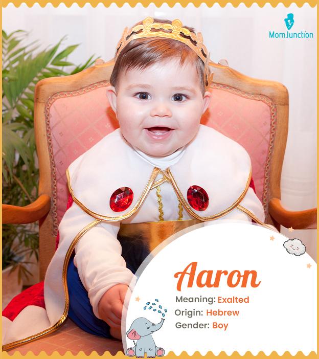 Aaron Name Meaning, Origin, History, And Popularity