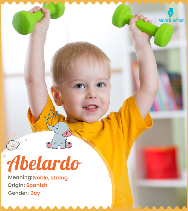 Abelardo, a name that signifies noble strength