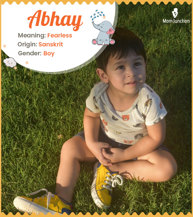 Abhay, one who is brave