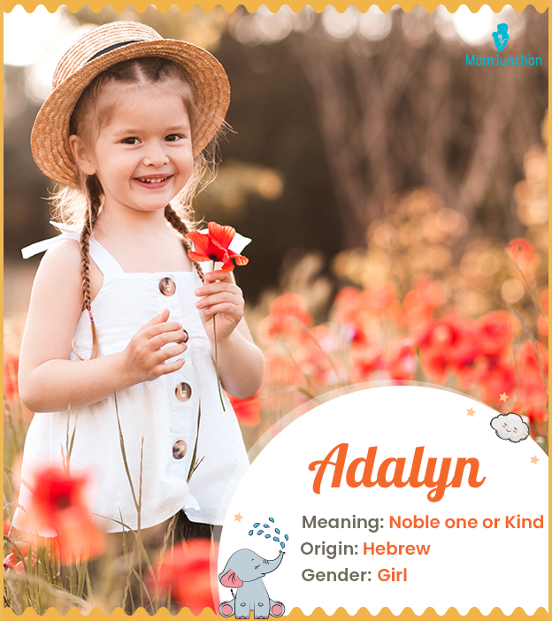 Adalyn, meaning Noble