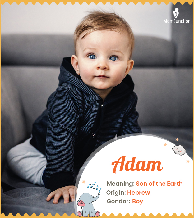 Adam, a Hebrew name