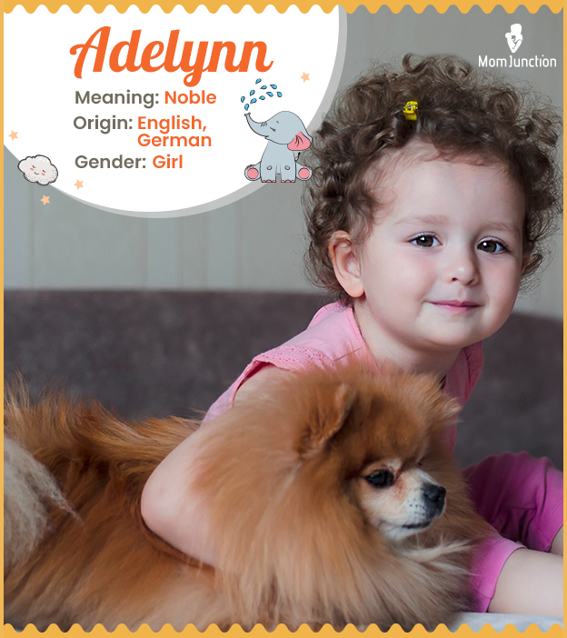 Adelynn meaning Noble