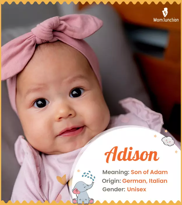 Adison Meaning, Origin, History, And Popularity