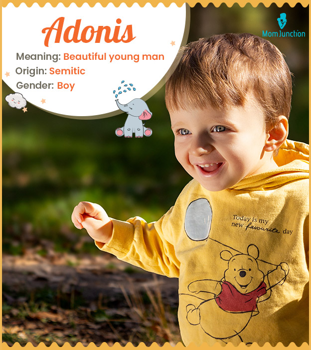 Adonis, a name that means lord