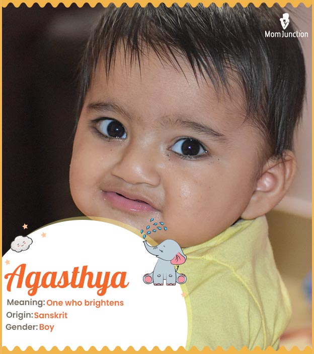 Agasthya means a sage