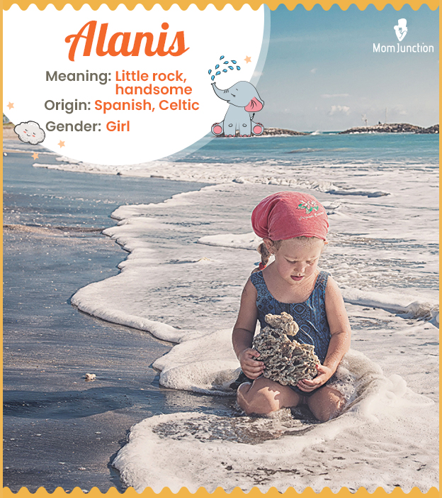 Alanis, meaning Cheerful