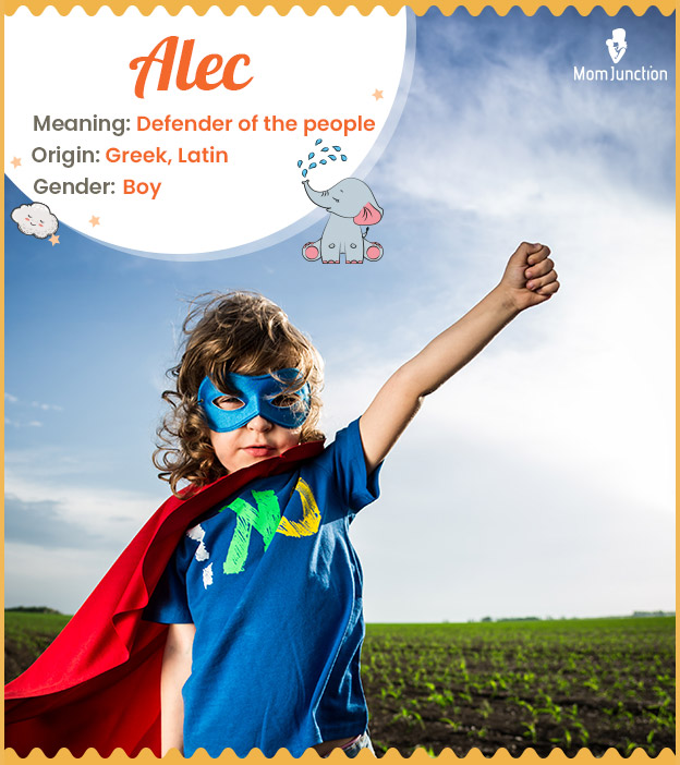 Alec meaning Defender of the people