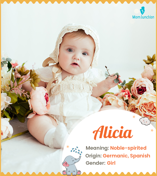 Alicia, a noble-spirited name