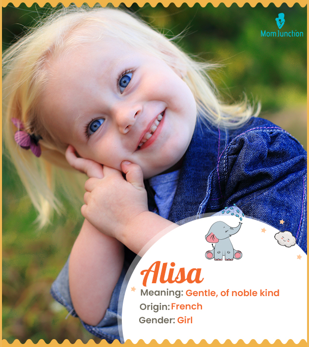 Alisa, meaning of noble kind