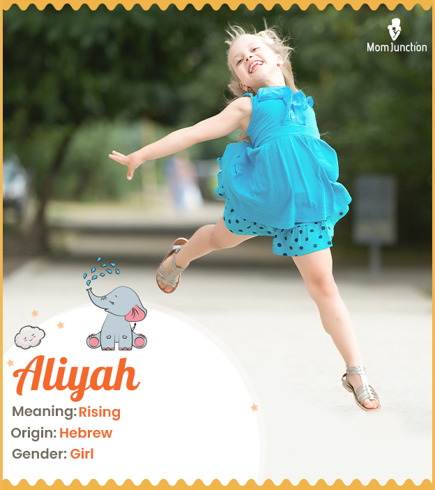 Aliyah meaning Rising