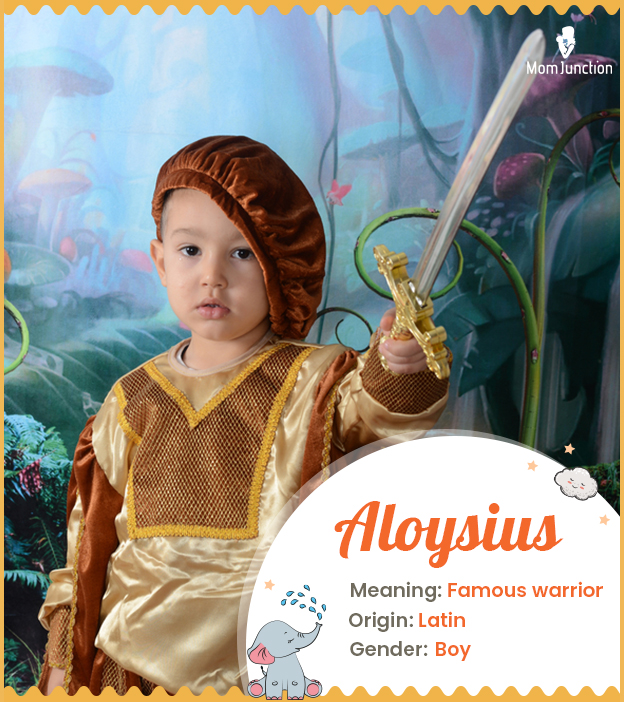 Aloysius, a unique Latin name