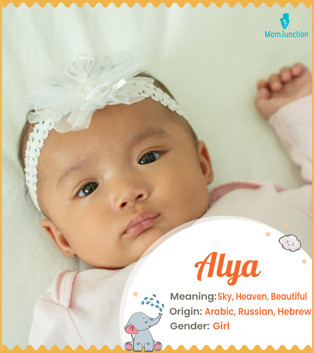 Alya, meaning sky