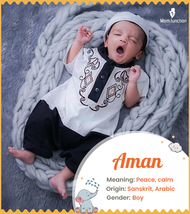 Aman means peace