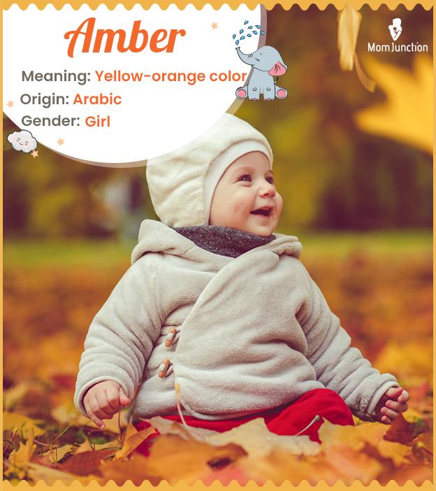Amber Name Meaning, Origin, History, And Popularity