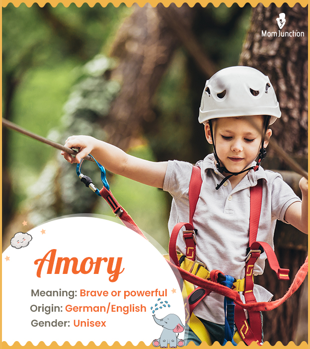 Amory means brave or powerful