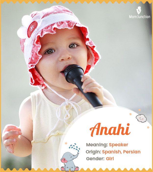 Anahi, who speaks beautifully