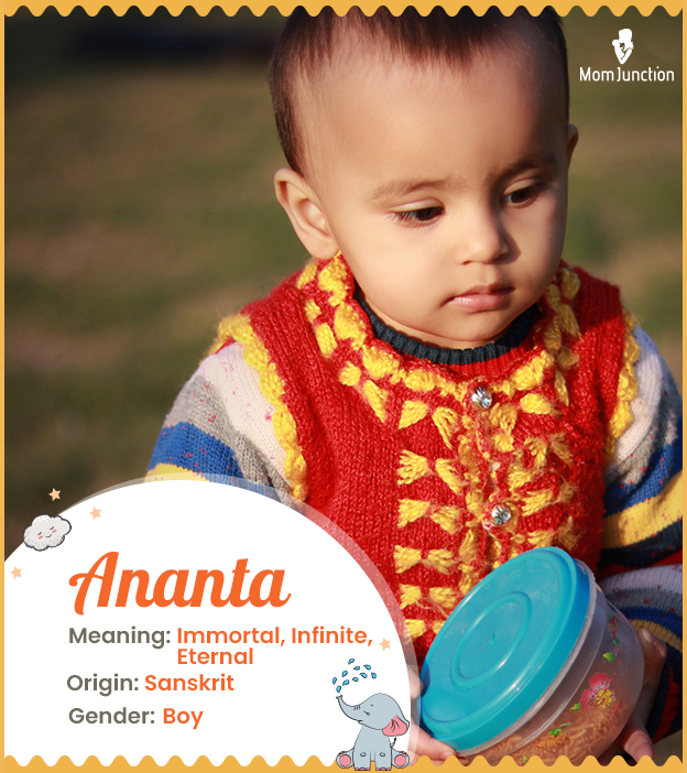 Ananta means eternal
