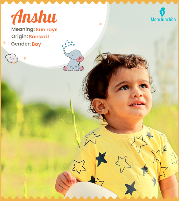 Anshu, a boy name