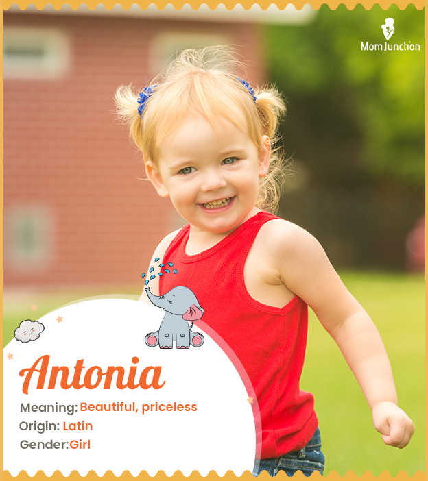 Antonia meaning priceless