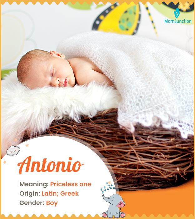 antonio Name Meaning, Origin, History, And Popularity