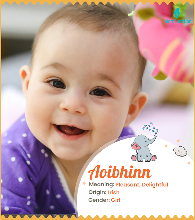Aoibhinn, an Irish name