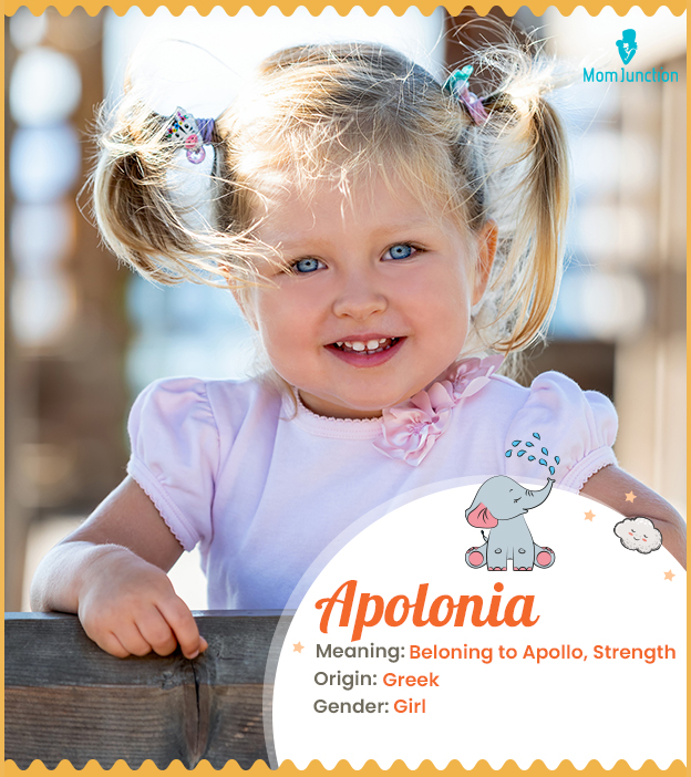 Apolonia, a Greek name