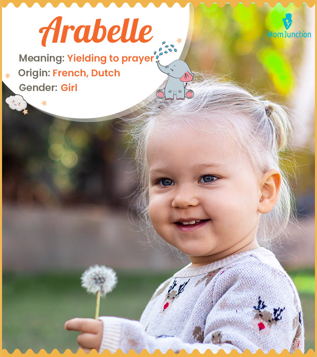 Arabelle, the one who likes to pray