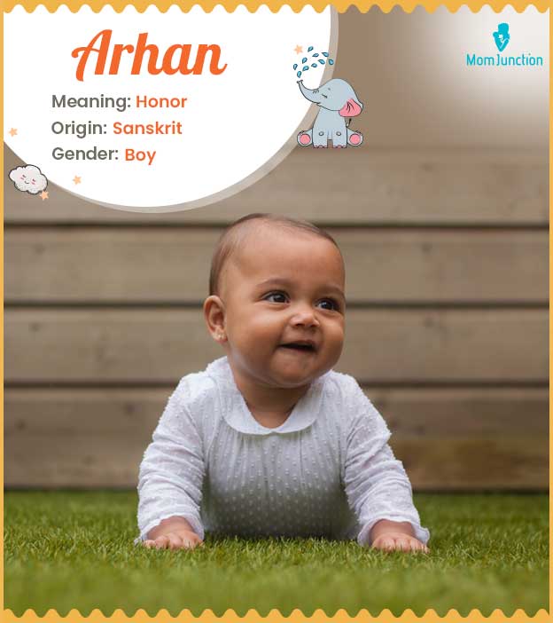 Arhan, a name meaning honor