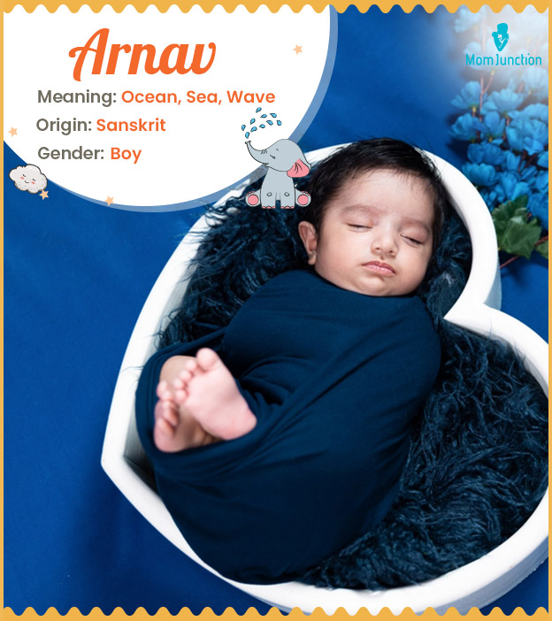 Arnav, a name associated with the sea or ocean